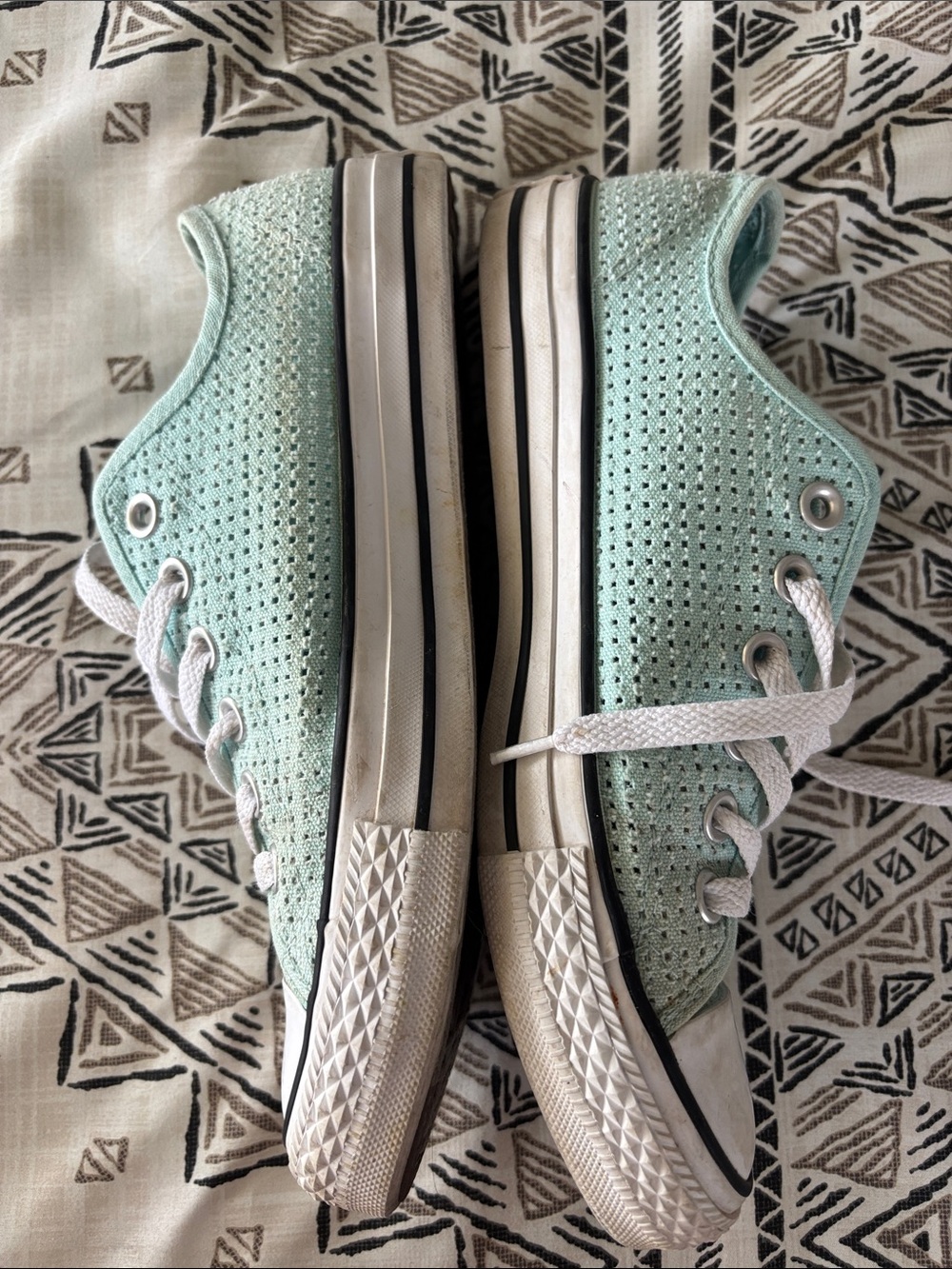 Converse Perforated Low Top Sneakers - Picture 2 of 9